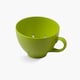 image 1 of Zeal Berry Colander Cup, Melamine Fruit and Berry Strainer, Lime Green