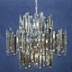 image 4 of Interiors by Premier Large Chandelier Silver