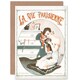 image 1 of La Vie Parisienne Post War Magazine Cover Christmas Card
