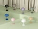 image 3 of Nordlux Ellen Indoor Table Lamp Green Metal E14 Dome Shade - Mains Powered, IP20 | Green | Dustgreen
