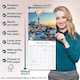 image 6 of Seasons 2026 Calendar | Square Wall Calendar | Travel & Nature Gift | Plastic Free Packaging | by Avonside Publishing