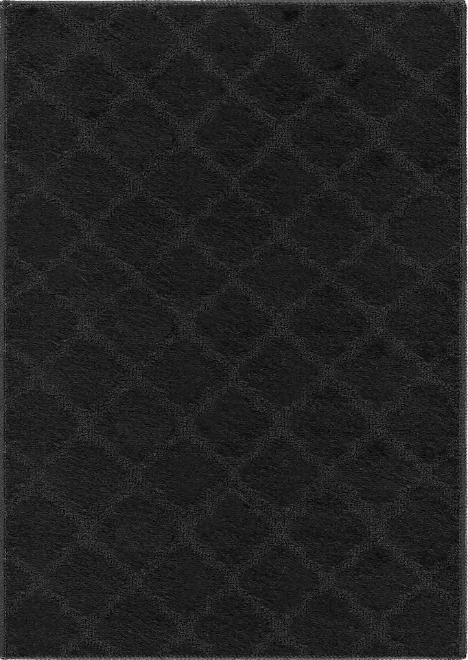 image 1 of Ivy Washable Trellis Design Anti Slip Doormats - Runners