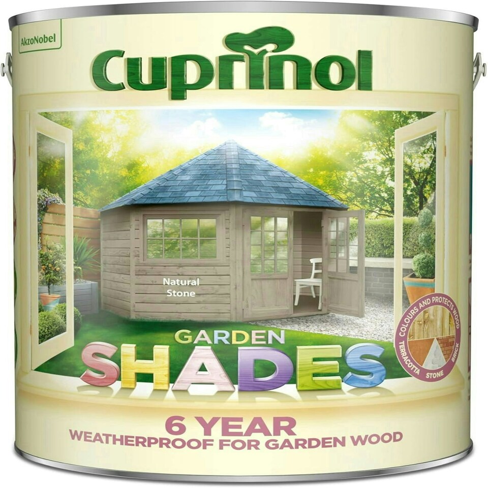 image 1 of Cuprinol Garden Shades 5L Paint Natural Stone