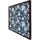 image 1 of Boho chic indigo pattern (Picture Frame) Brown | XS