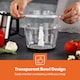 image 8 of GEEPAS 400W Mini Food Processor Black
