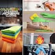 image 7 of Microfibre Cloth Cleaning Cloths Super Absorbent Mixed Colour 40cm x 40cm - Pack of 40