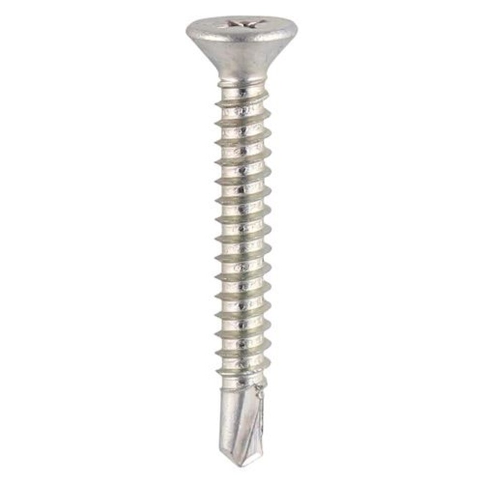 image 1 of Timco - Window Fabrication Screws - Countersunk - PH - Self-Tapping - Self-Drilling Point - Zinc (Size 4.8 x 45 - 500 Pieces)