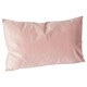 image 1 of Nicola Spring Rectangle Velvet Cushion - 60cm x 40cm - Pink | Pink | Pink