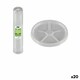 image 1 of Set of lids for glasses Algon Coffee 100 Pieces 250 ml (20 Units) N/A