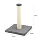 image 4 of KCT Small Grey Cat Scratching Post