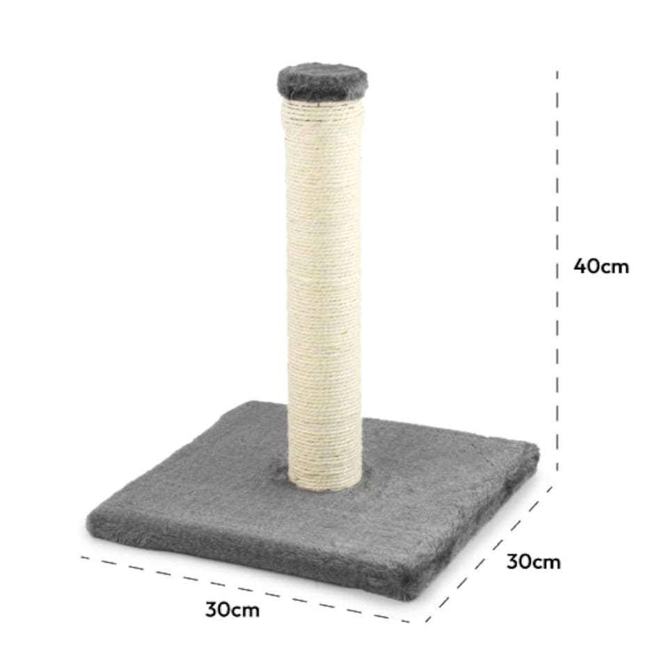 image 1 of KCT Small Grey Cat Scratching Post
