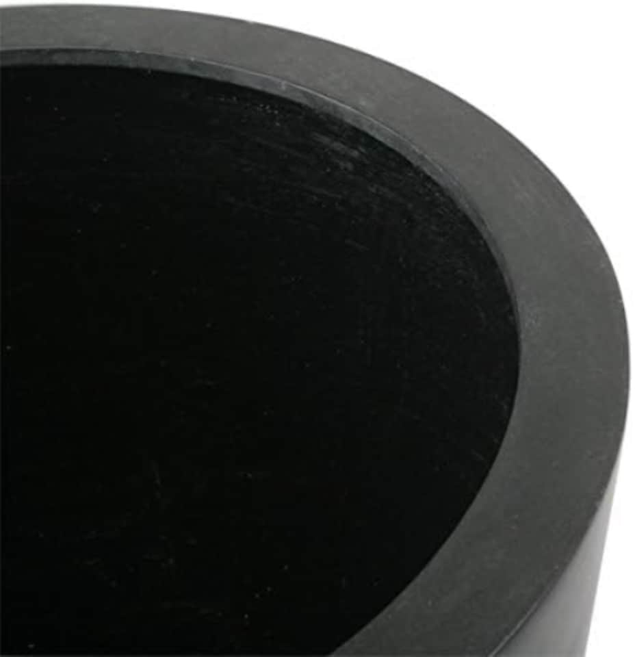 image 1 of Primrose Polystone Calgary Black Tall Indoor Outdoor Garden Planter 89cm