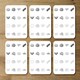 image 3 of burger and sandwich icon (Placemat & Coaster Set)