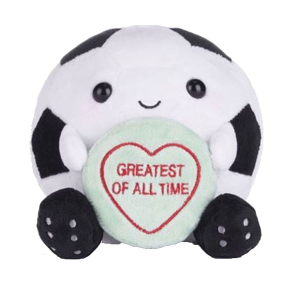 Love Hearts 18cm (7") Football G.O.A.T
