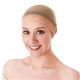 image 2 of Bristol Novelty Wig Cap - Beige - One Size One Size