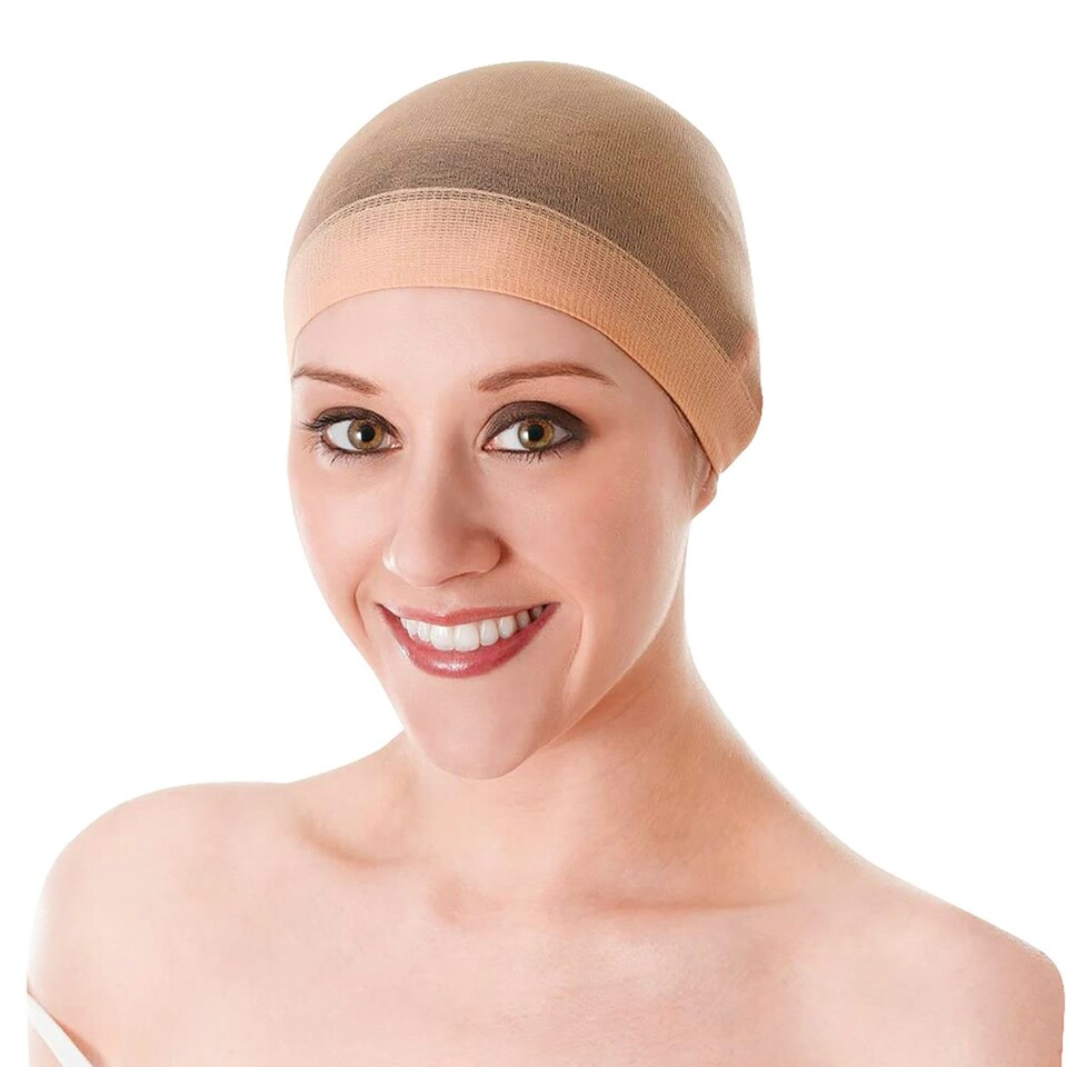 image 1 of Bristol Novelty Wig Cap - Beige - One Size One Size