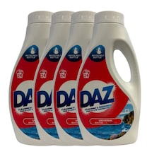 DAZ | Laundry Liquid 24 Wash | 96 Washes x 4 Bottles | 3360ml