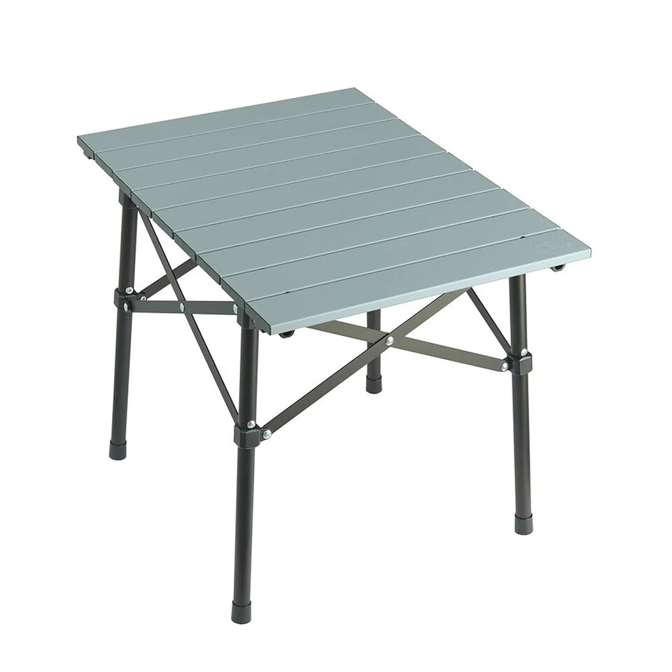 image 1 of Portable Folding Table | Silver | Titanium Silver | Large