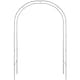 image 2 of Garden Arch Set of 2 - steel rose arches, 140 x 40 x 240 cm