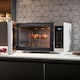 image 3 of SHARP YC-MG81U-S 900W Microwave Oven With 1100W Grill - Silver