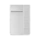 image 3 of FWStyle Chilton 3 Door Wardrobe With Mirror - White Gloss Front White