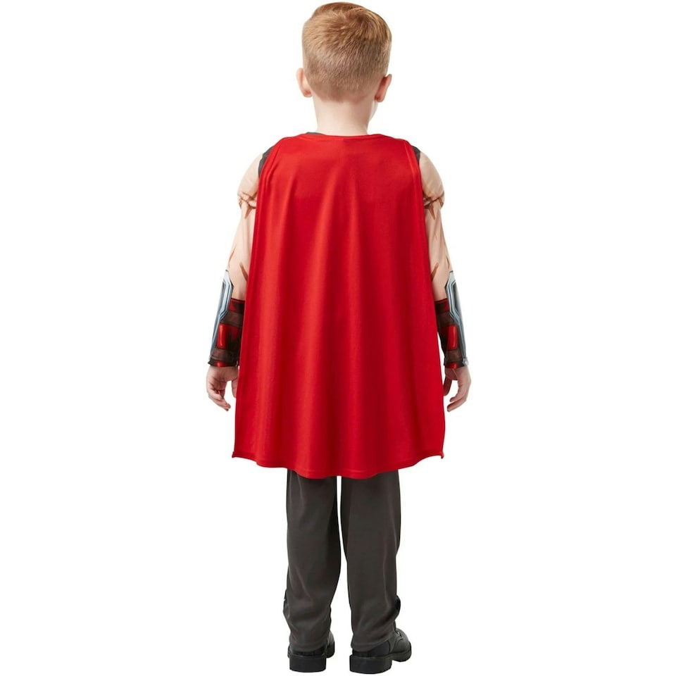 image 1 of Thor Boys Deluxe Costume - Grey/Red - L L