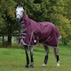 image 2 of Weatherbeeta Comfitec Plus Dynamic II Combo Neck Midweight Horse Turnout Rug - Maroon/Grey/White - 5´ 6"