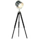 image 1 of HOMCOM Industrial Style Adjustable Tripod Floor Lamp, Searchlight Reading Lamp