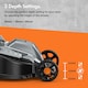 image 4 of VonHaus 1200W Electric Lawn Mower with 30L Collection Bag