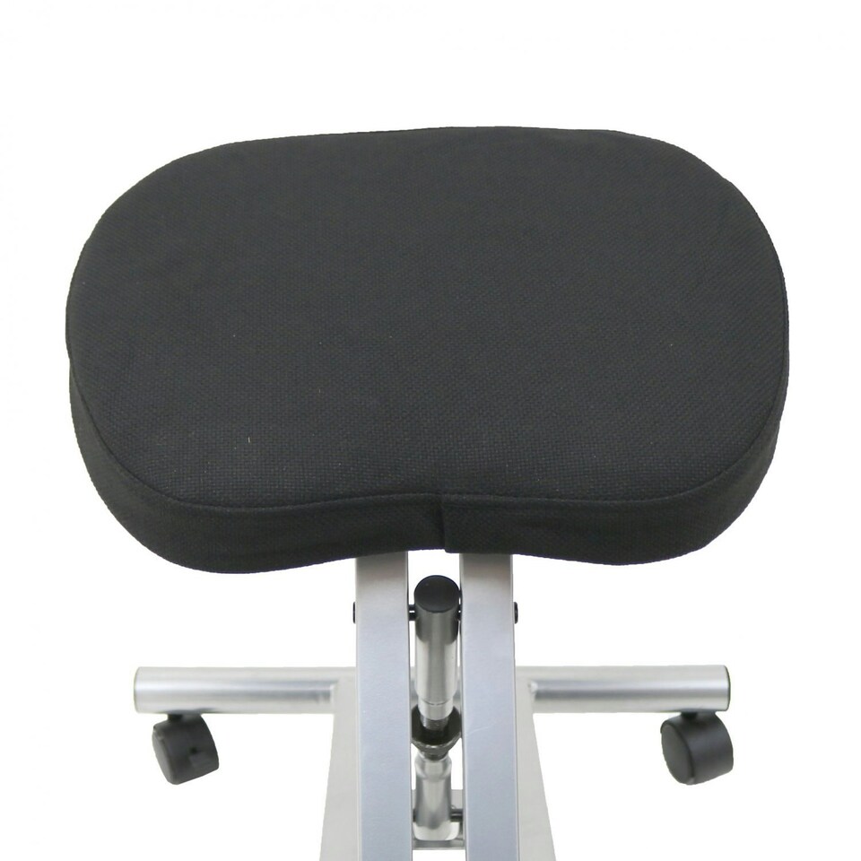 image 1 of Oypla Kneeling Orthopaedic Ergonomic Posture Office Stool Chair Seat Black