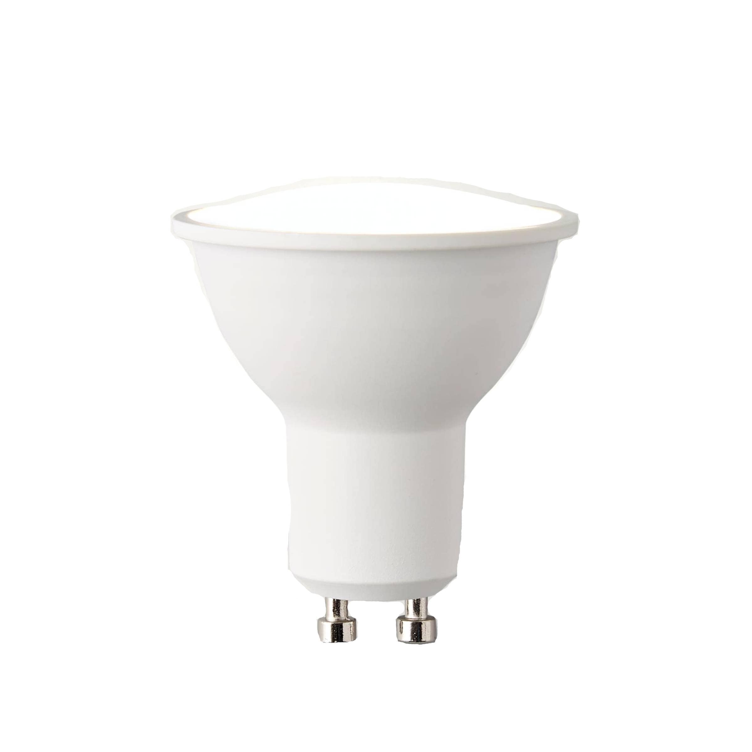 ValueLights GU10 Pack of 12 5W Dimmable Spotlight Warm White LED Bulbs