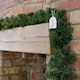 image 1 of 270cm (9ft) x 20cm Imperial Pine Christmas Garland Plain Green
