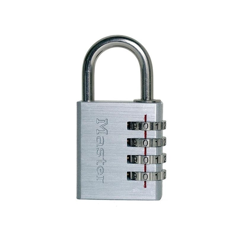 Master Lock Aluminium Combination Padlocks - Multi Colour - 40mm 4 Digit