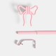 image 4 of OHS Bow Finial Curtain Pole Extendable 16mm Metal End Rod