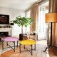 image 3 of Duggal Collection Light Purple Side Table