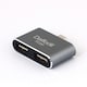 image 1 of USB C to USB A Dual Splitter Adapter For Chromebook, Smartphone, Tablet - Daffodil TC20