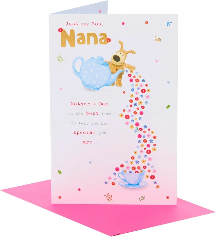 image 1 of Boofle With Big Tea Pot Nana Mother's Day Card