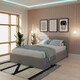 image 5 of GFW Side Lift Ottoman Storage Bed Double - Grey