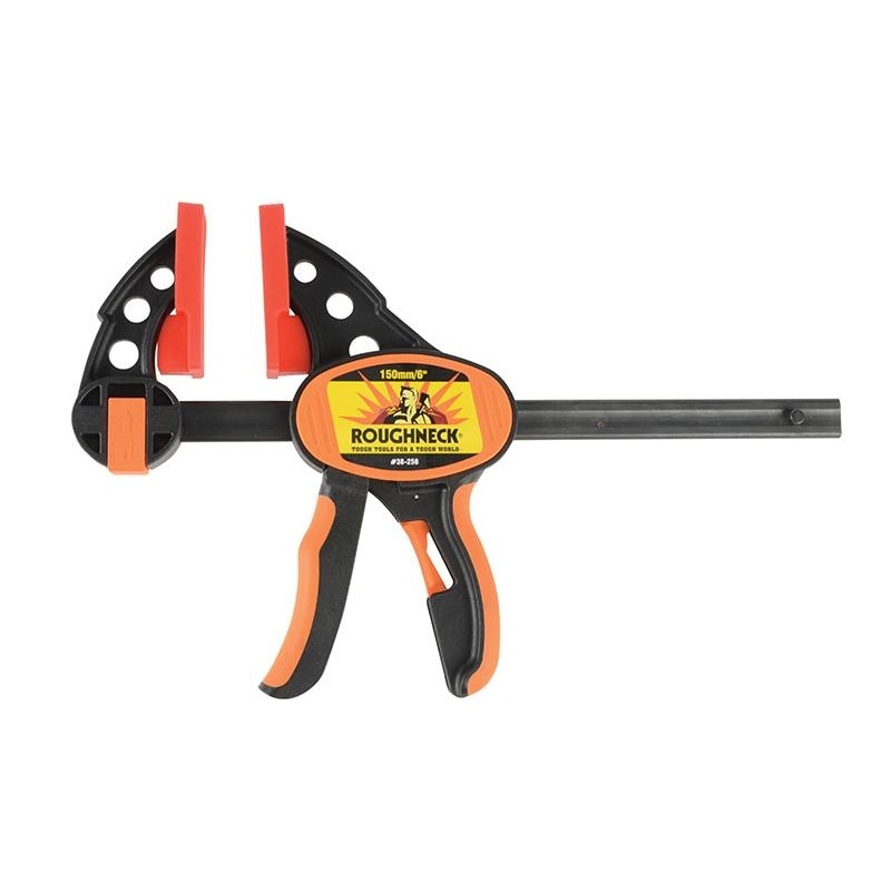 Roughneck One-handed Bar Clamp & Spreader Multi Multi Colour 150mm (6in) 1