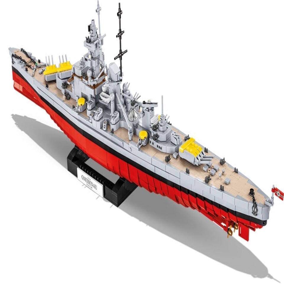 image 1 of Battleship Gneisenau brick model - COBI 4835 - 2417 bricks