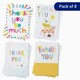 image 1 of Kids Classic Design Thank You Card Pack - Pack of 8 (4 Designs)