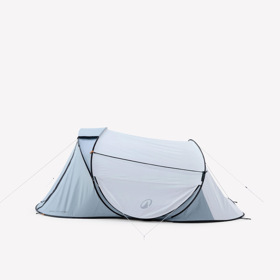 image 1 of Decathlon Instant 3-person camping tent, 2 Seconds XL Fresh & Black