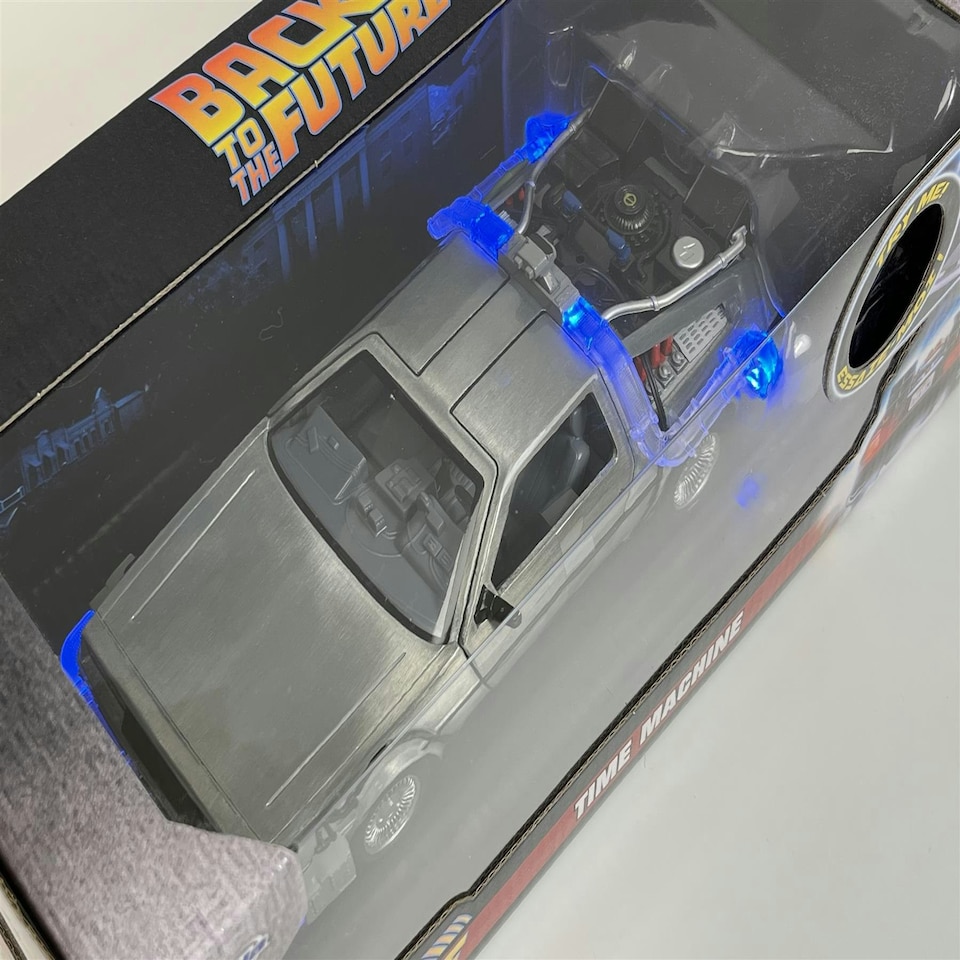 image 1 of Back to the Future Time Machine Working Lights 1:24 Scale Jada 253255038