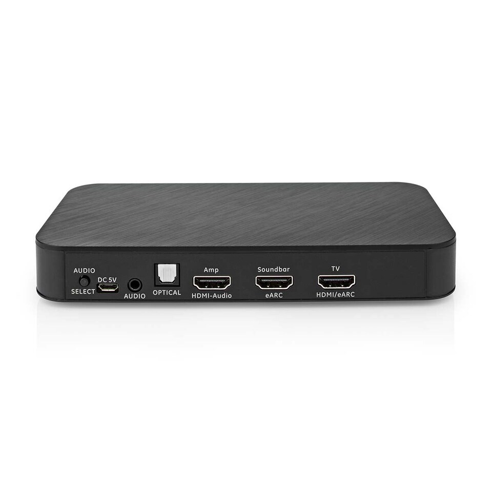 image 1 of Nedis HDMI eARC Audio Converter, Splits eARC to ARC & eARC, Supports Dolby Atmos, DTS:X, DTS Master, Dolby TrueHD, 4K@60 HDR, Toslink & 3.5mm Out