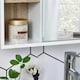 image 8 of HOMCOM Wall Mounted Bathroom Storage Cabinet w/ Mirrored Door, Adjustable Shelf