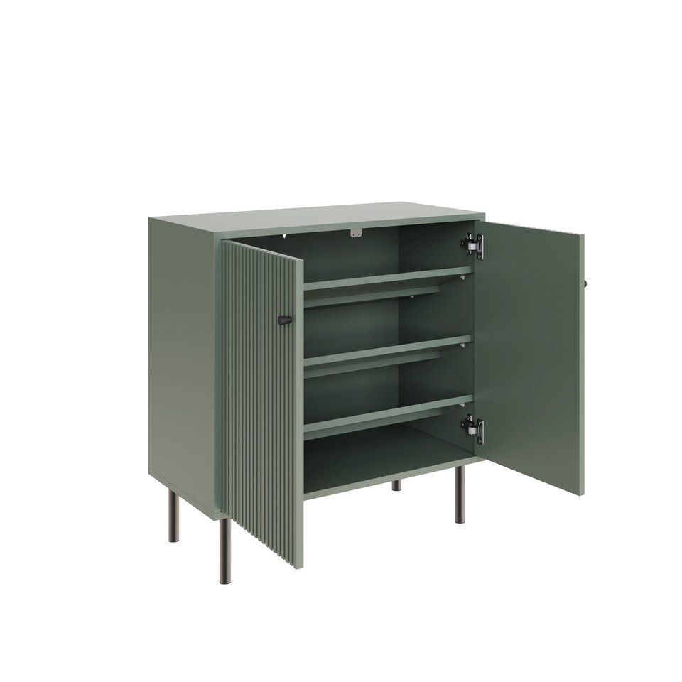 image 1 of Garrucha Utility Shoe Cabinet | Green | Dowager Green