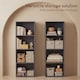 image 5 of Vida Designs Oxford 4 Tier Cube Bookcase Display Storage, Grey
