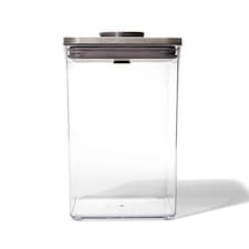 OXO Good Grips Steel POP Container Big Square Medium 4.2L Storage Container