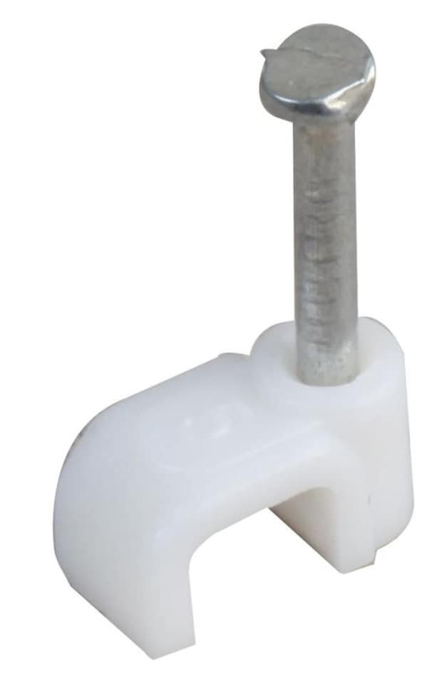 PRO SIGNAL - 3.6mm Telephone Cable Clips - Pack of 100