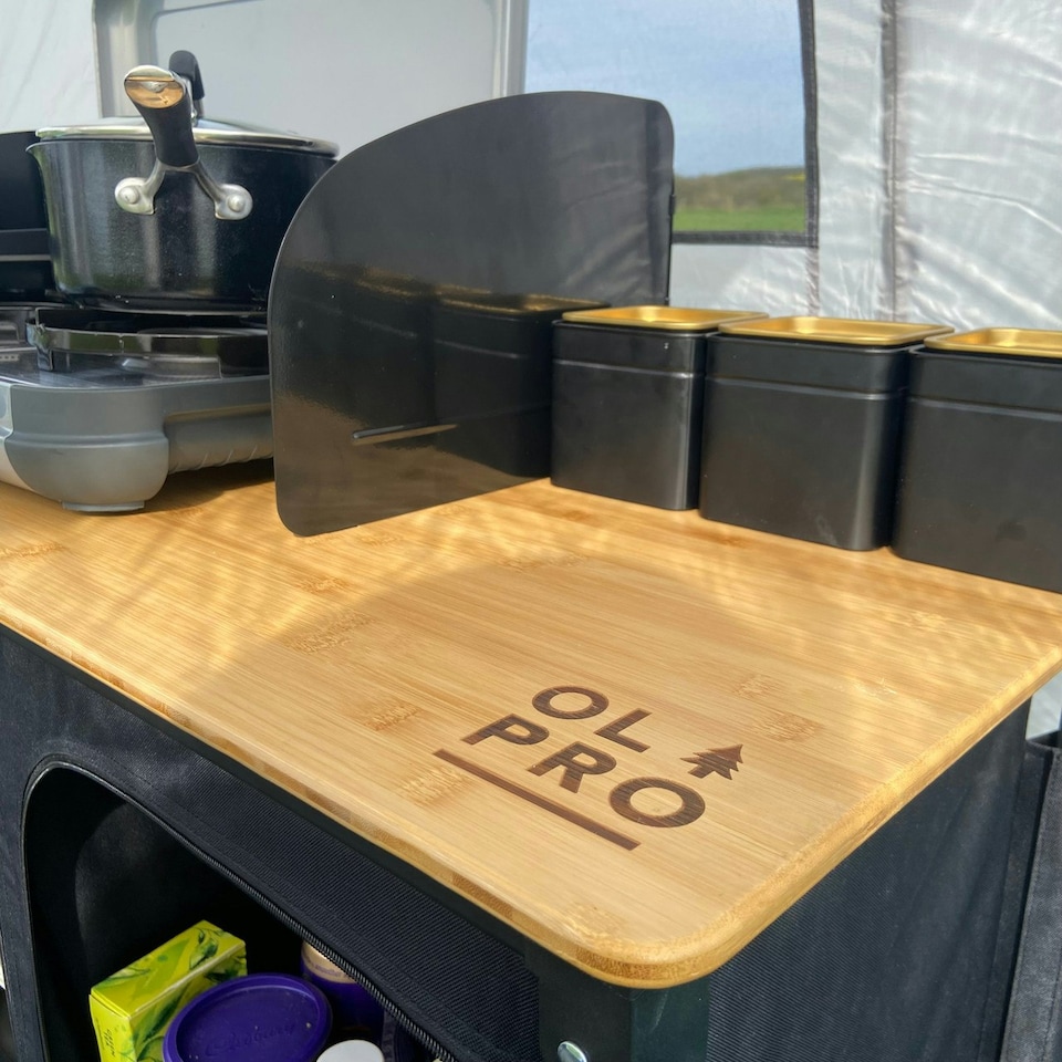 image 1 of Deluxe Camp Kitchen With Double Cupboard